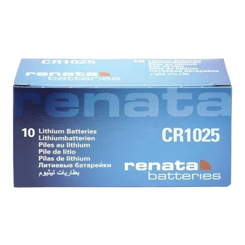 Batteria Renata CR1025 Litio 3V - 10 blister singoli 2