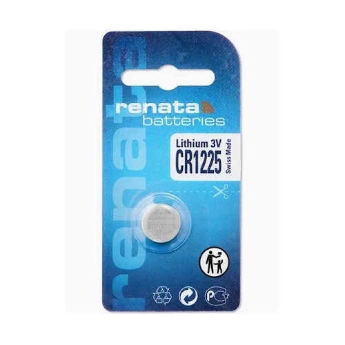 Batteria Renata CR1225 Litio 3V - 10 blister singoli