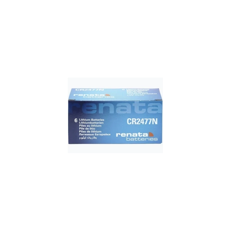 Batteria Renata CR2477N Litio 3V - 6 blister singoli