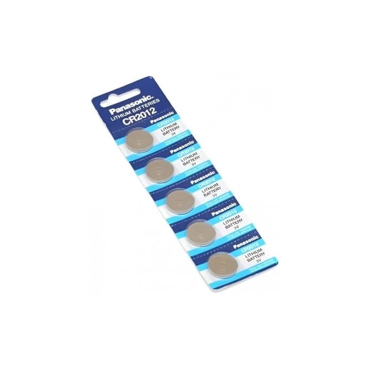 Batteria Panasonic CR2012 Litio 3V - Blister 5 pezzi