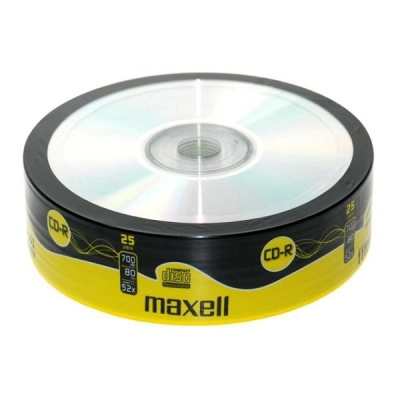 Maxell CD-R 80 700MB 52x 25 CD 624035