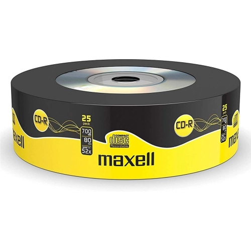 Maxell CD-R 80 700MB 52x 25 CD 624035 2