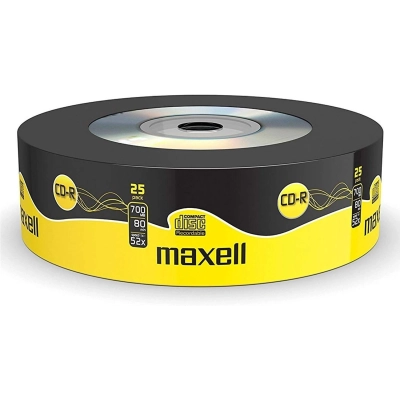 CD-R Maxell 624035 700MB 80 minuti 52x 25 CD