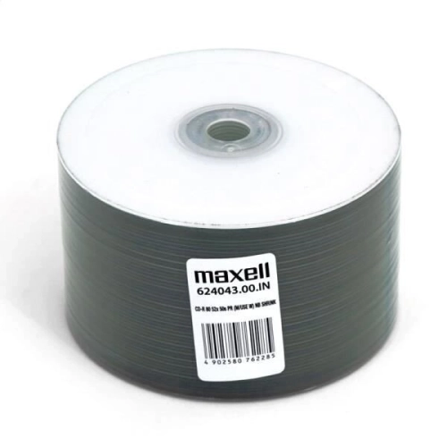 Maxell CD-R 80 Printable 700MB 52x 50 CD 624043
