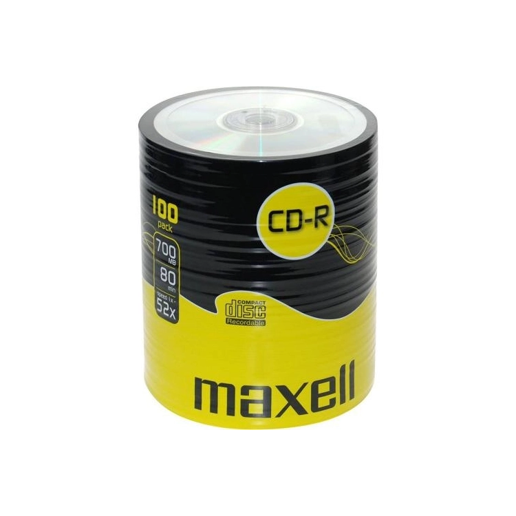 Maxell CD-R 80 700MB 52x 100 CD 624841