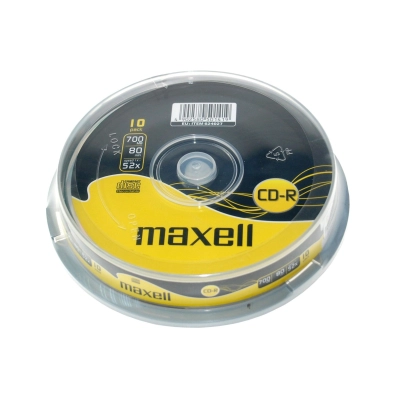 CD-R Maxell 624027 700MB 80 minuti 52x spindle 10 CD