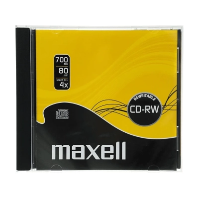CD-RW Maxell 624860 700MB 80 minuti 4x