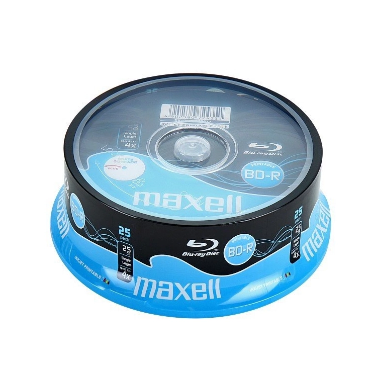 BD-R Maxell 276071 25GB 4x Printable spindle 25 Blu-ray
