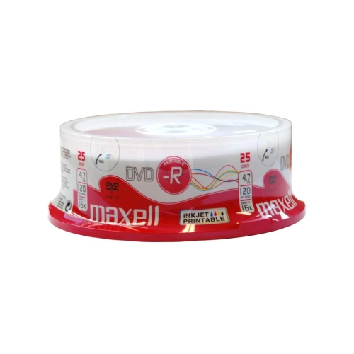 Maxell DVD-R 4,7 GB 16x Printable White – Confezione Spindle da 25 DVD 2
