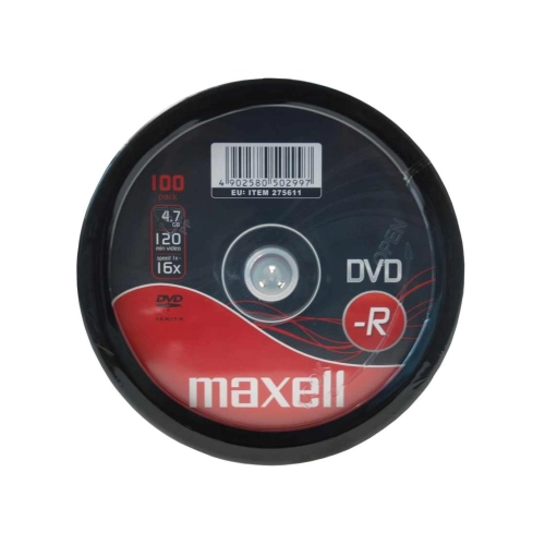 Maxell DVD-R 4,7 GB 16x – Confezione Spindle da 100 DVD 2