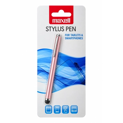 Maxell MB01 Slim Stylus Pink – Penna touch rosa per tablet e smartphone