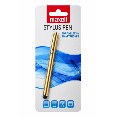 Maxell MB01 Slim Stylus Gold – Penna touch oro per tablet e smartphone