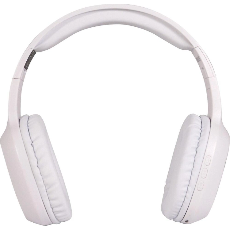 Maxell B13-HD1 Bass 13 – Cuffie Bluetooth bianche con padiglioni imbottiti