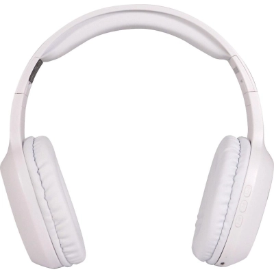 Maxell B13-HD1 Bass 13 – Cuffie Bluetooth bianche con padiglioni imbottiti