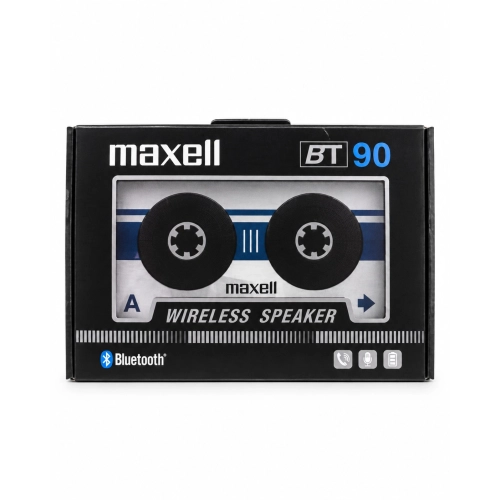 Maxell BT90 – Speaker Bluetooth portatile Silver con confezione frontale