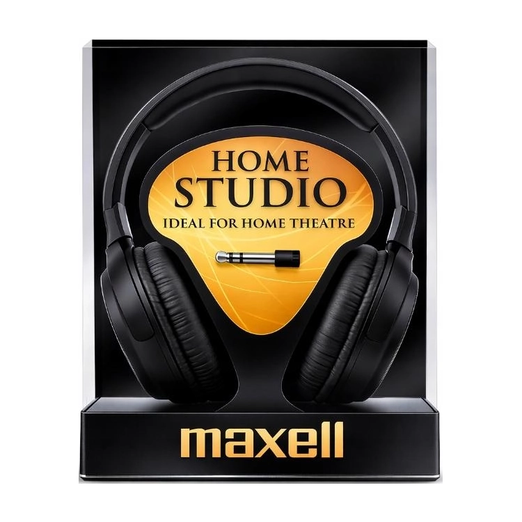 Maxell Home Studio – Cuffie cablate con confezione originale