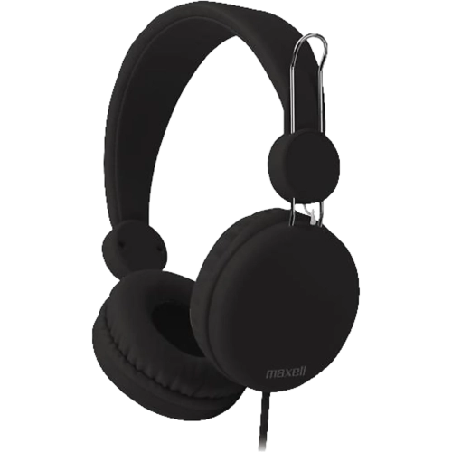 Maxell Spectrum – Cuffie cablate nere con archetto regolabile