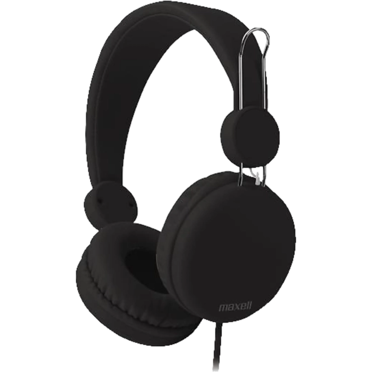 Maxell Spectrum – Cuffie cablate nere con archetto regolabile