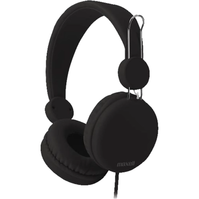 Maxell Spectrum – Cuffie cablate nere con archetto regolabile