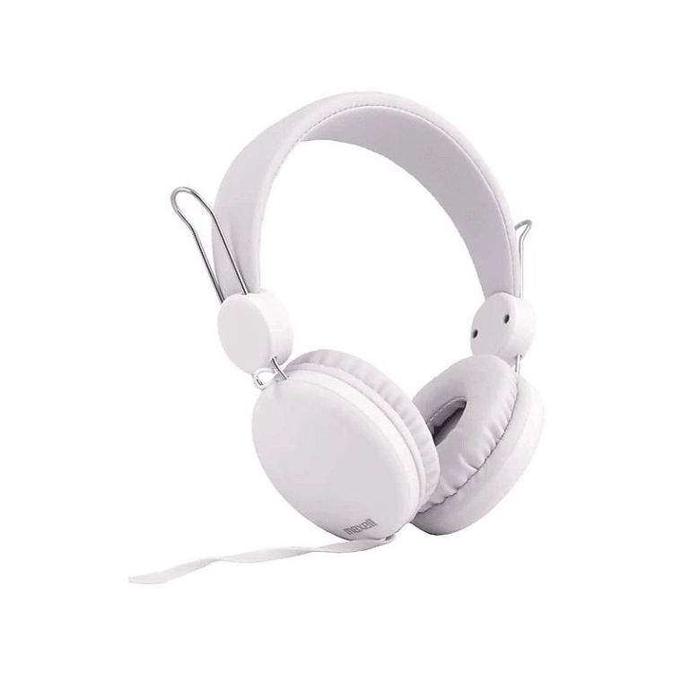 Maxell Spectrum – Cuffie cablate bianche con archetto regolabile
