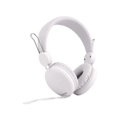 Maxell Spectrum – Cuffie cablate bianche con archetto regolabile