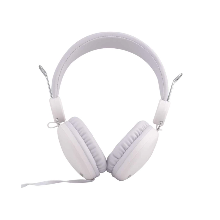Maxell Spectrum – Cuffie cablate bianche con padiglioni imbottiti vista laterale