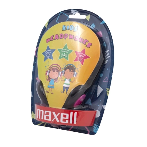 Maxell Kids Safe – Cuffie cablate rosa per bambini con volume limitato a 90 dB 2