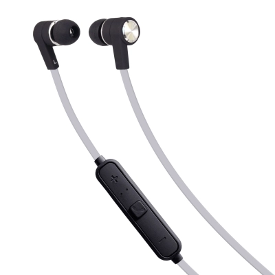 Maxell Bass 13 EB2 – Dettaglio auricolari wireless neri con comandi integrati