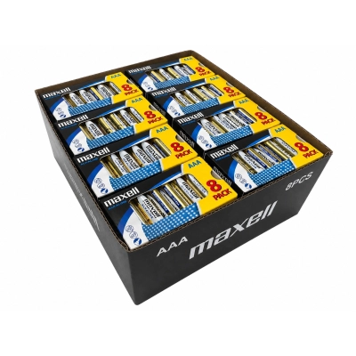 Batterie Maxell AAA MRO: vassoio 384 ministilo | Delmax