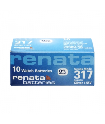Pila Silver Oxyde Renata 317