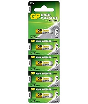 Pila Cilindrica Alkalina GP LR27
