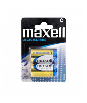 Pila Cilindrica Alkalina Maxell LR14