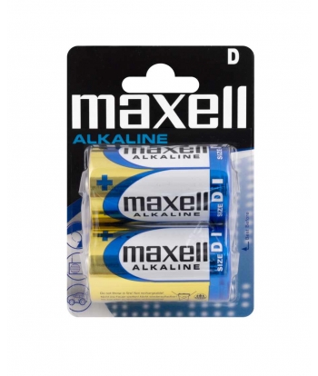 Pila Cilindrica Alkalina Maxell LR20