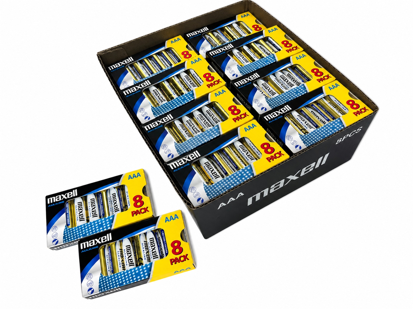 Espositore Maxell per batterie AAA LR03