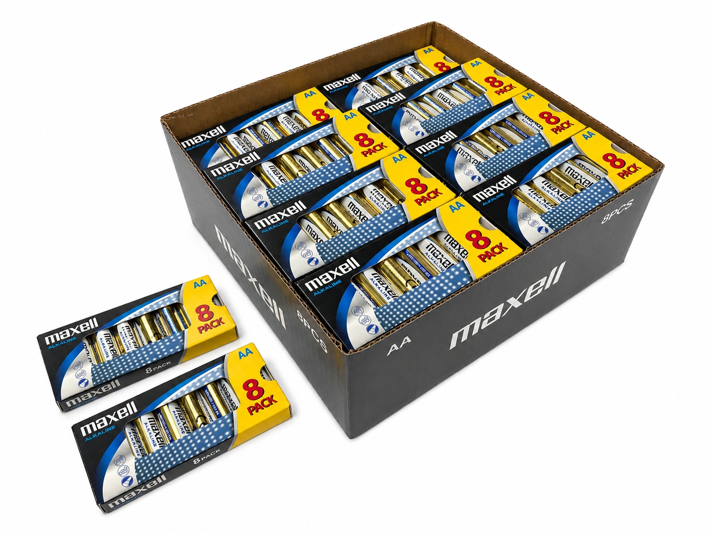 Espositore Maxell per batterie AA LR6